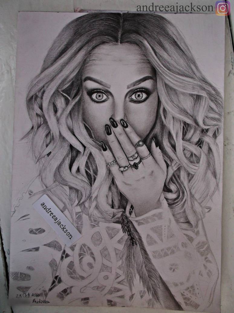 Perrie Edwards Drawing Amazing