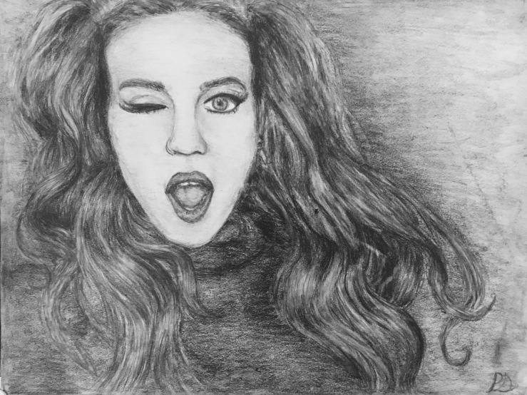 Perrie Edwards Drawing Art