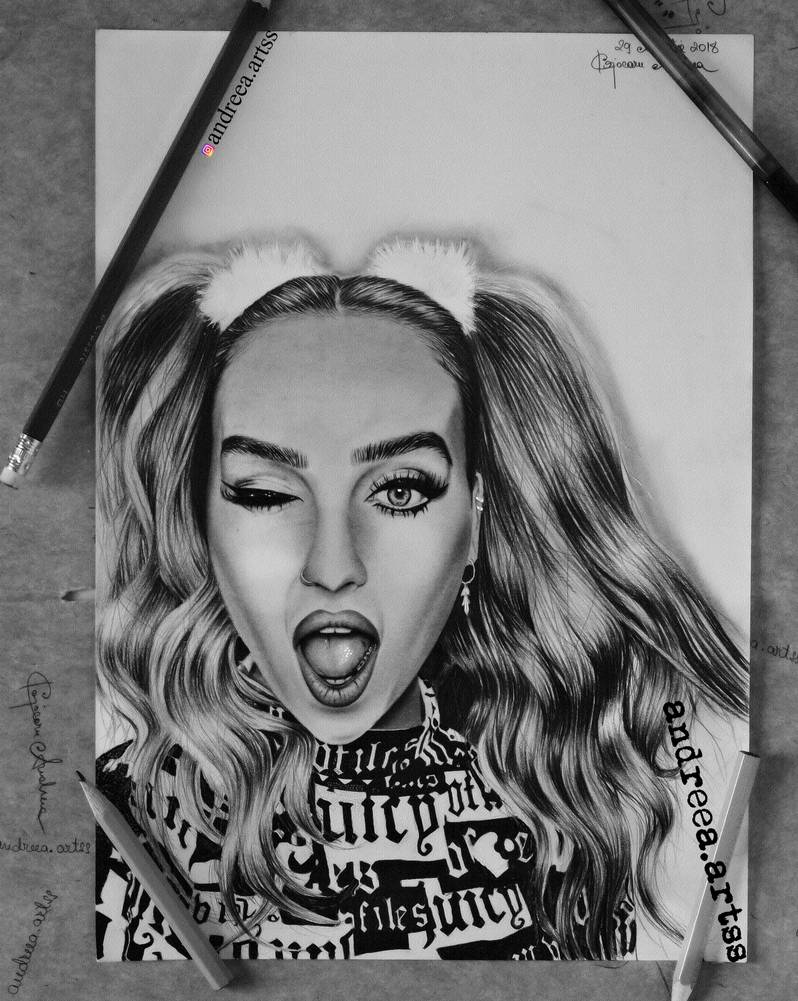 Perrie Edwards Drawing Best
