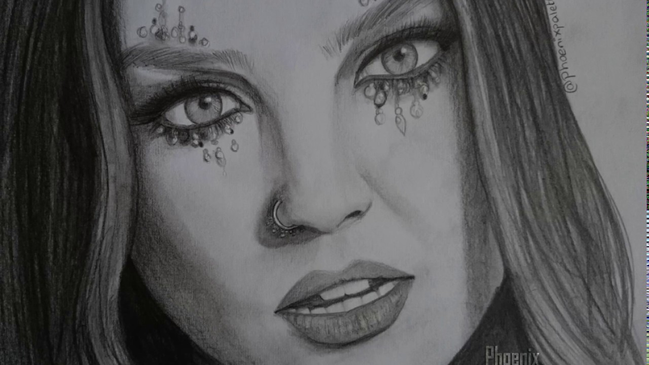 Perrie Edwards Drawing Realistic