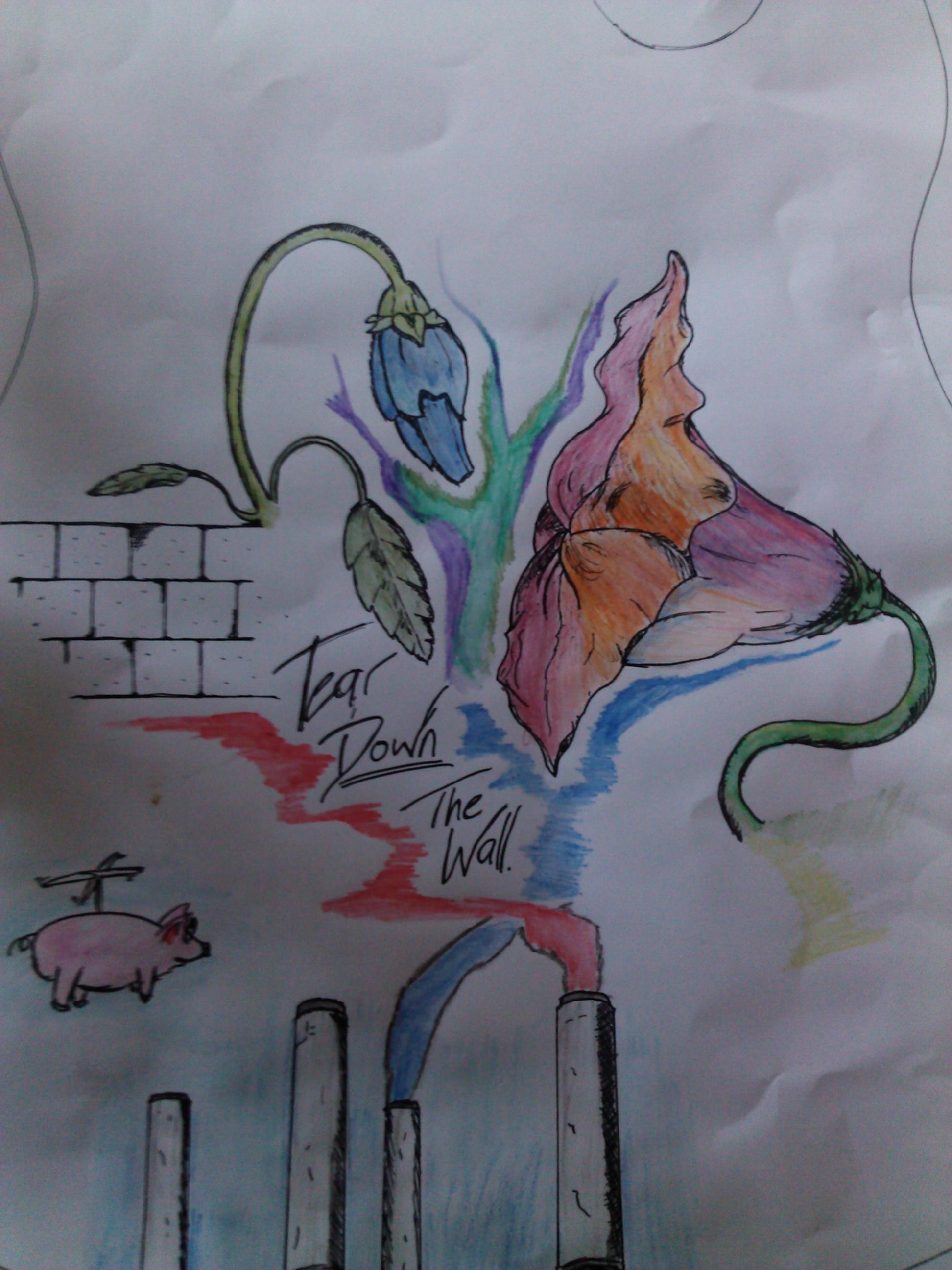 Pink Floyd Drawing Amazing