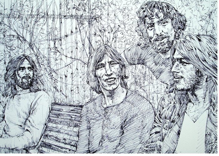 Pink Floyd Drawing Images
