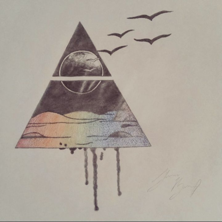 Pink Floyd Drawing Photo