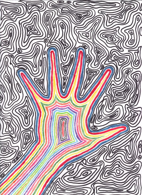 Psychedelic Drawing Photo