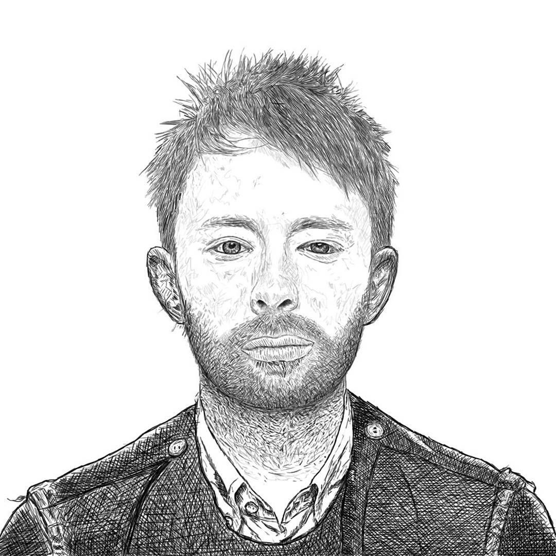 Radiohead Drawing Image
