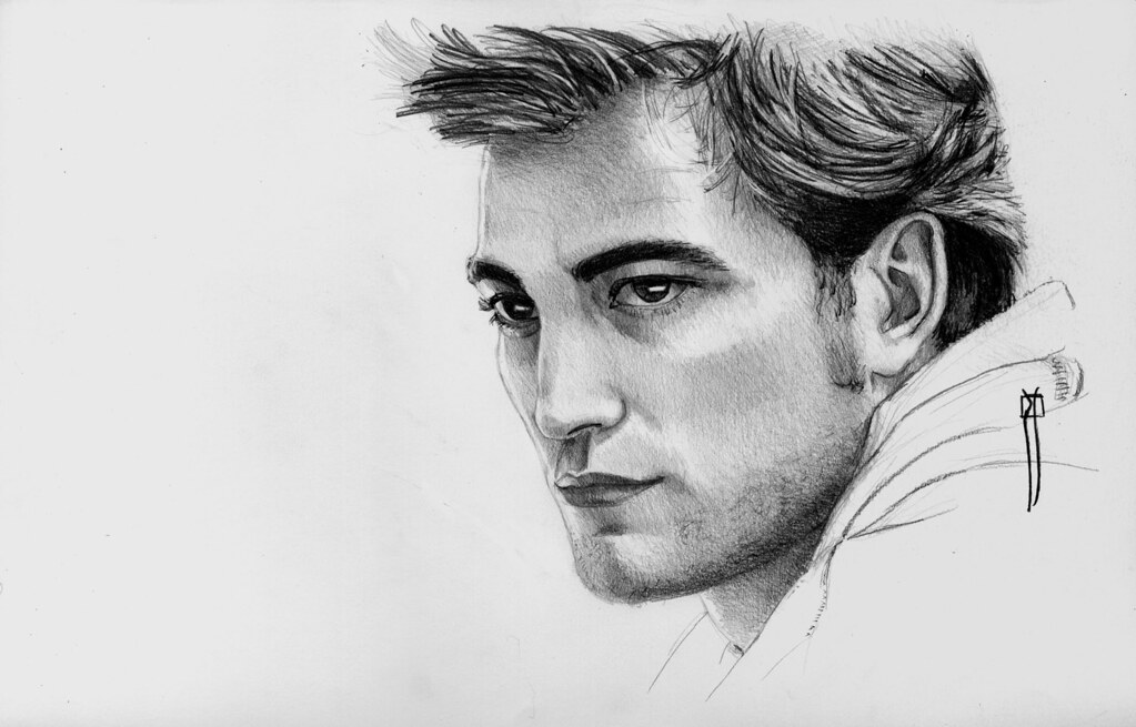 Robert Pattinson Drawing Image