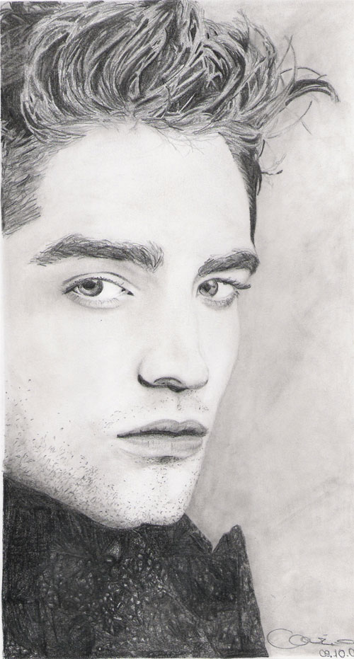 Robert Pattinson Drawing