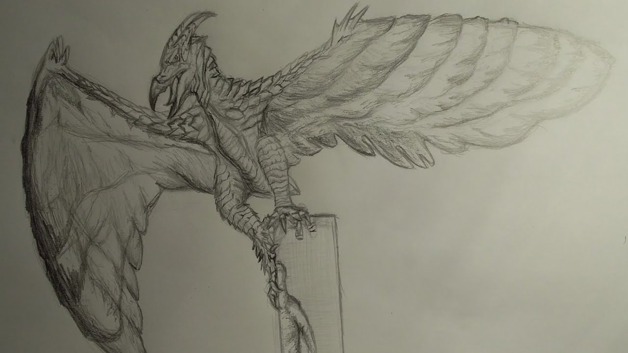 Rodan Godzilla King of The Monsters Drawing Picture