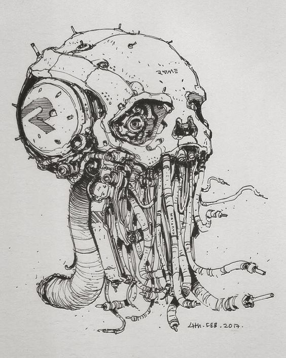 Sci-Fi Art Drawing Image