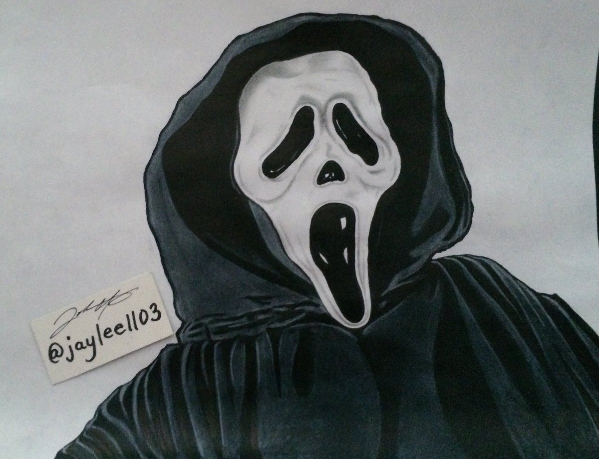 Scream Drawing Picture