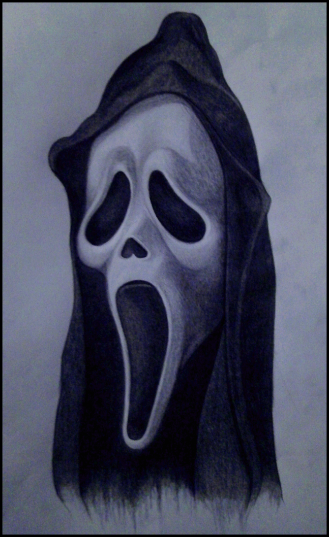 Scream Drawing