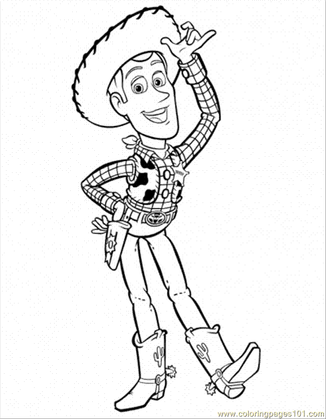 Sheriff Woody Drawing Pic