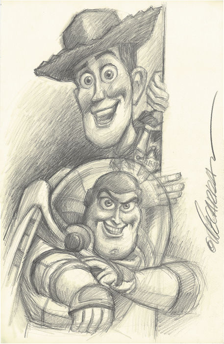 Sheriff Woody Drawing