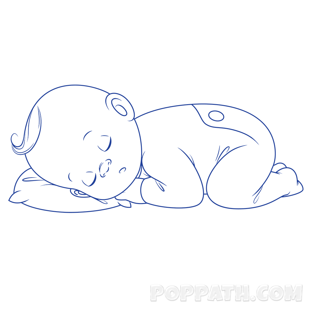 continuous line drawing of man in sleeping. isolated sketch drawing of man  in sleeping line concept. outline thin stroke vector illustration Stock  Vector | Adobe Stock
