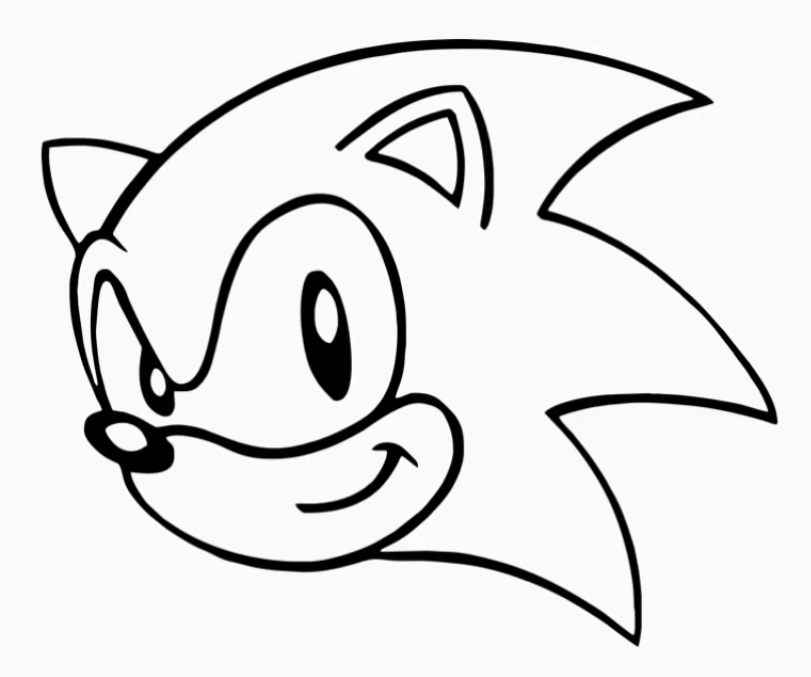 Sonic The Hedgehog Drawing Best