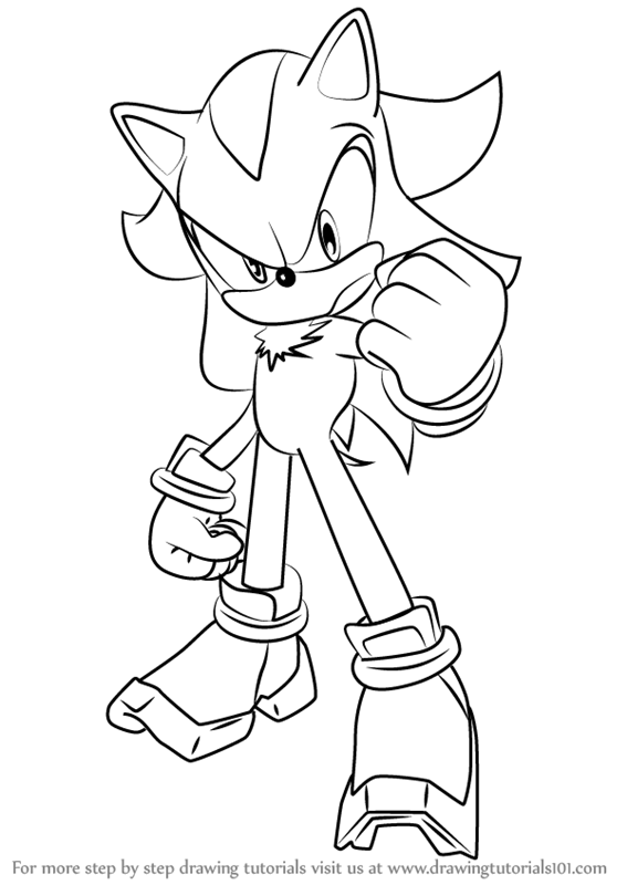 Sonic The Hedgehog Drawing Image