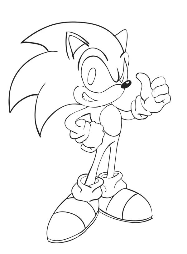 Sonic The Hedgehog Drawing Photo - Drawing Skill