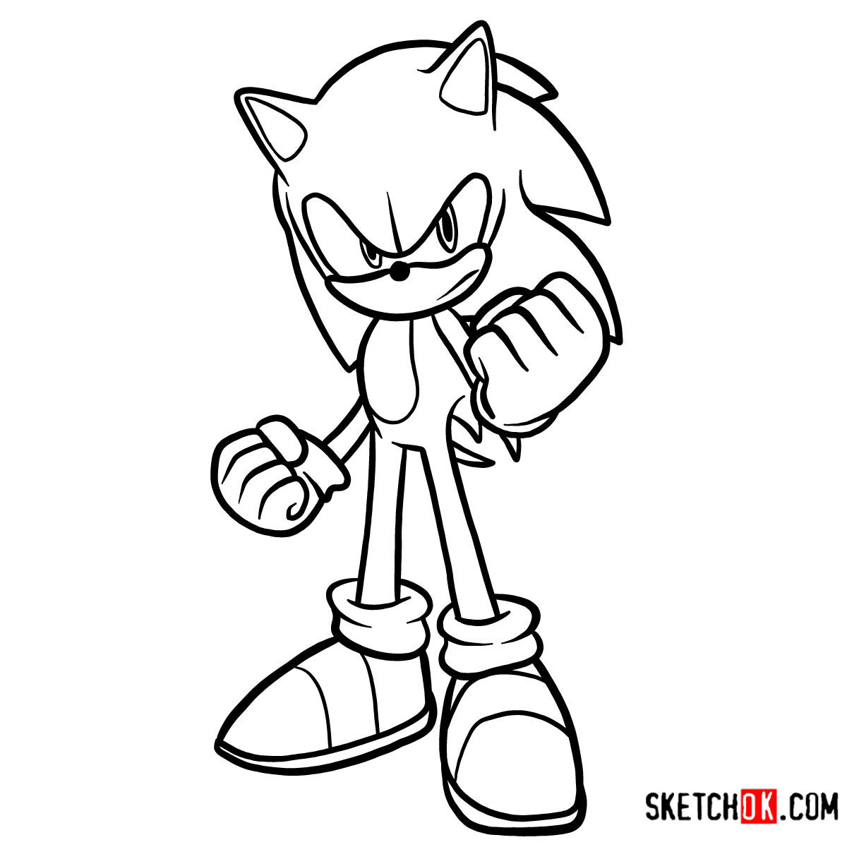 Sonic The Hedgehog Drawing Pics