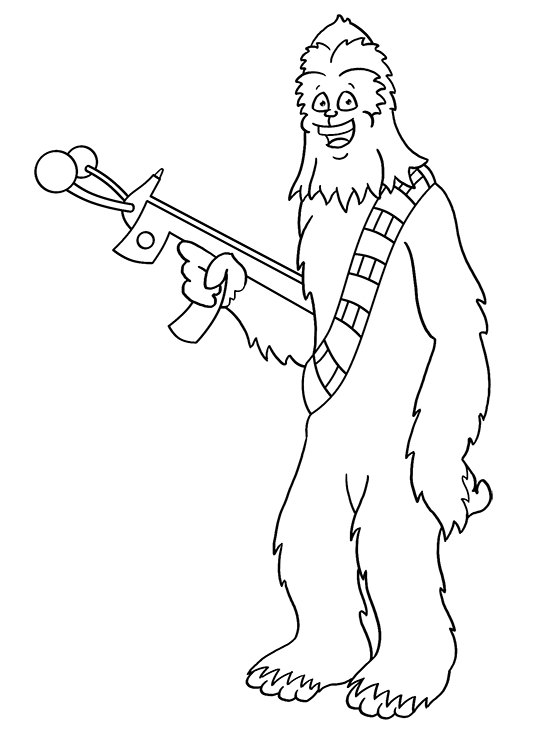 Star Wars Chewbacca Drawing Photo