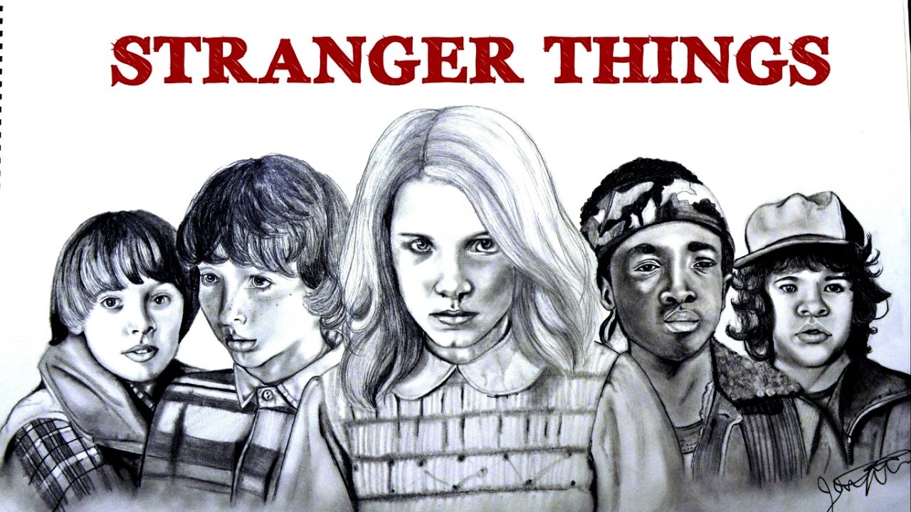 Stranger Things Drawing Best