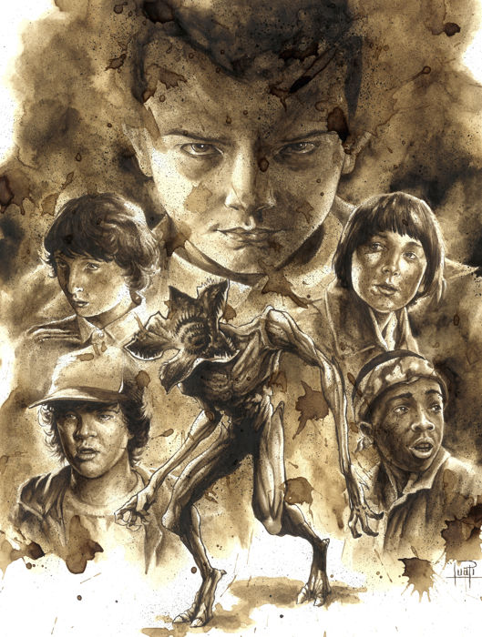 Stranger Things Drawing Image