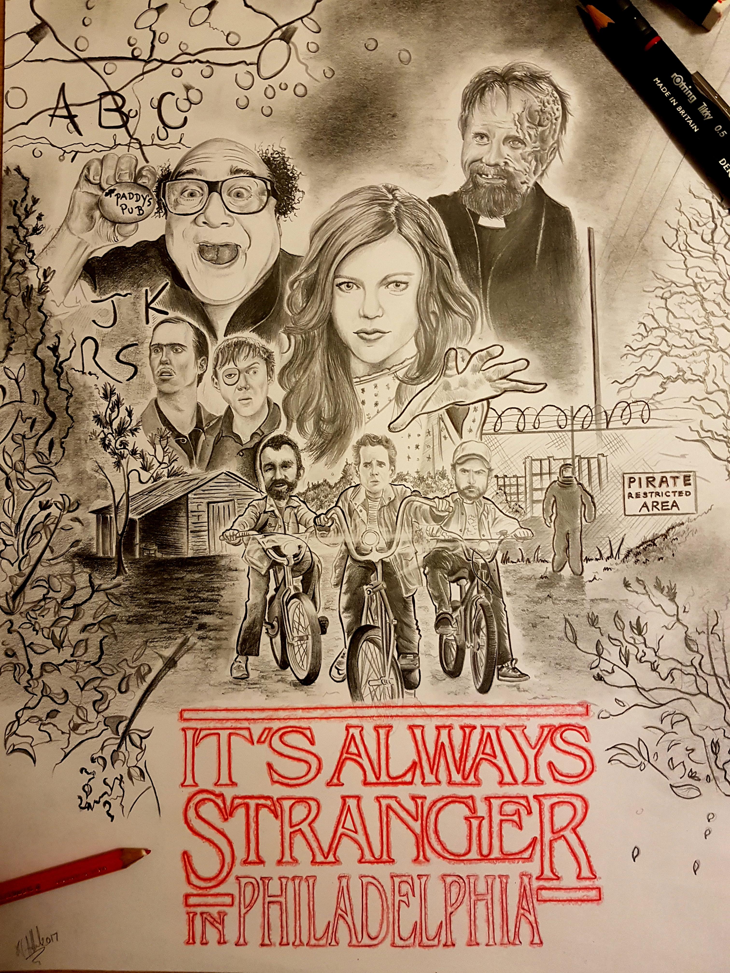 Stranger Things Drawing Photos