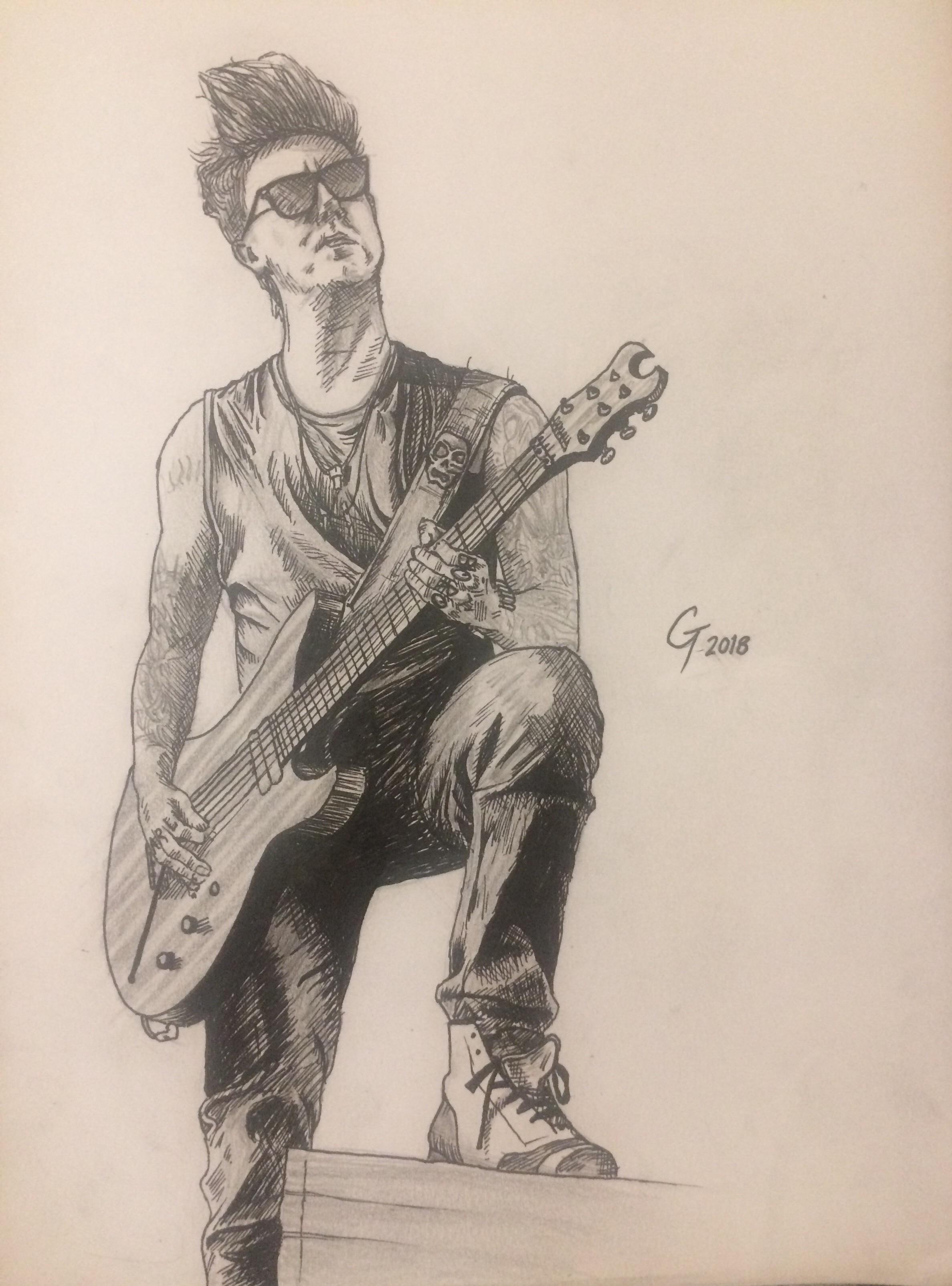 Synyster Gates Drawing Photo