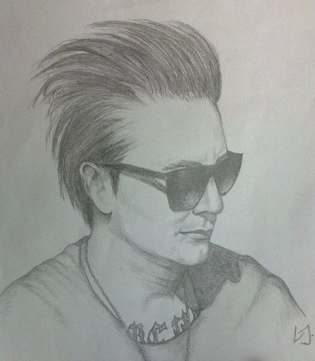 Synyster Gates Drawing Sketch