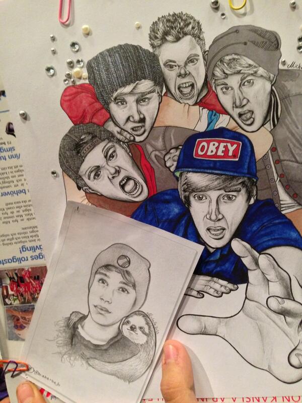 The Janoskians Drawing Image