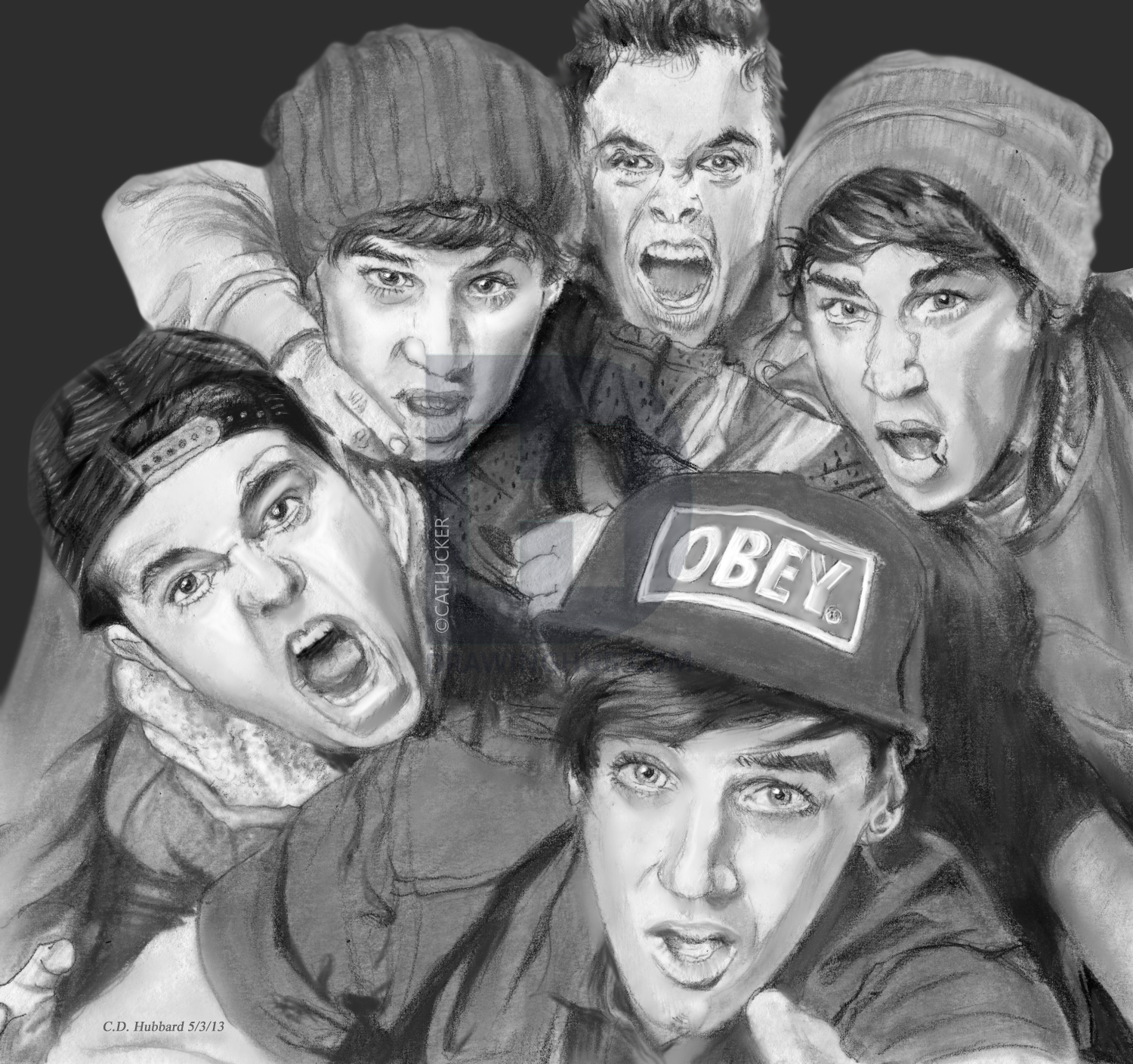 The Janoskians Drawing Photo