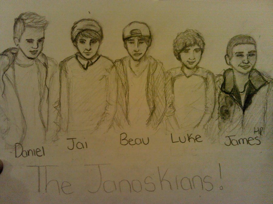 The Janoskians Drawing Pics