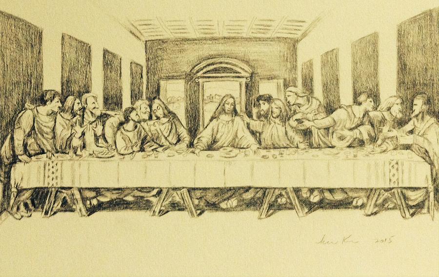 The Last Supper Drawing Realistic