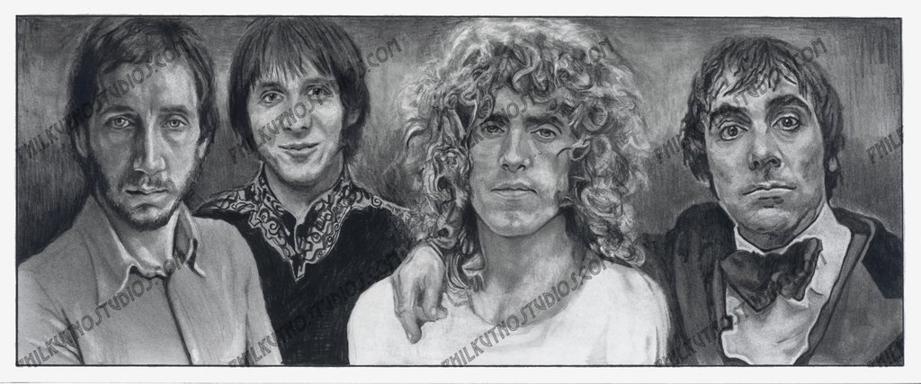 The Who Drawing Picture