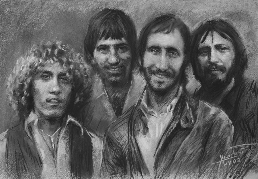 The Who Drawing Sketch