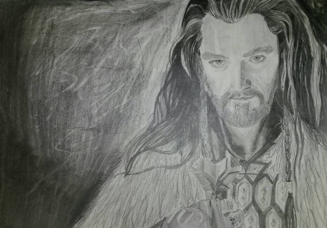 Thorin Oakenshield Drawing High-Quality