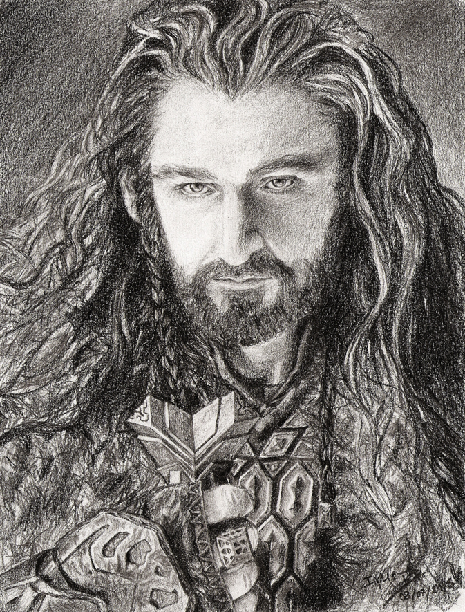 Thorin Oakenshield Drawing Sketch