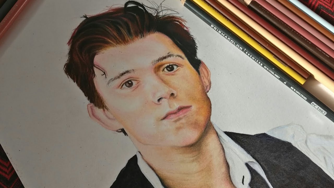 Tom Holland Drawing Images