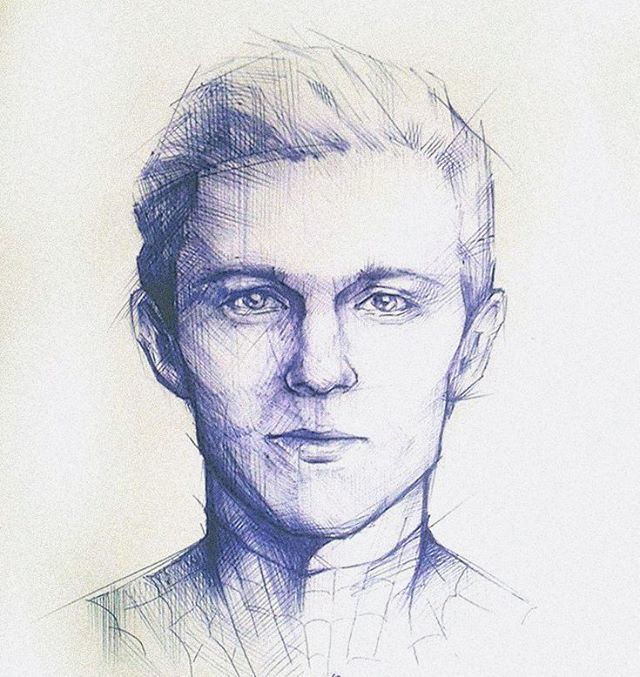 Tom Holland Drawing Photo