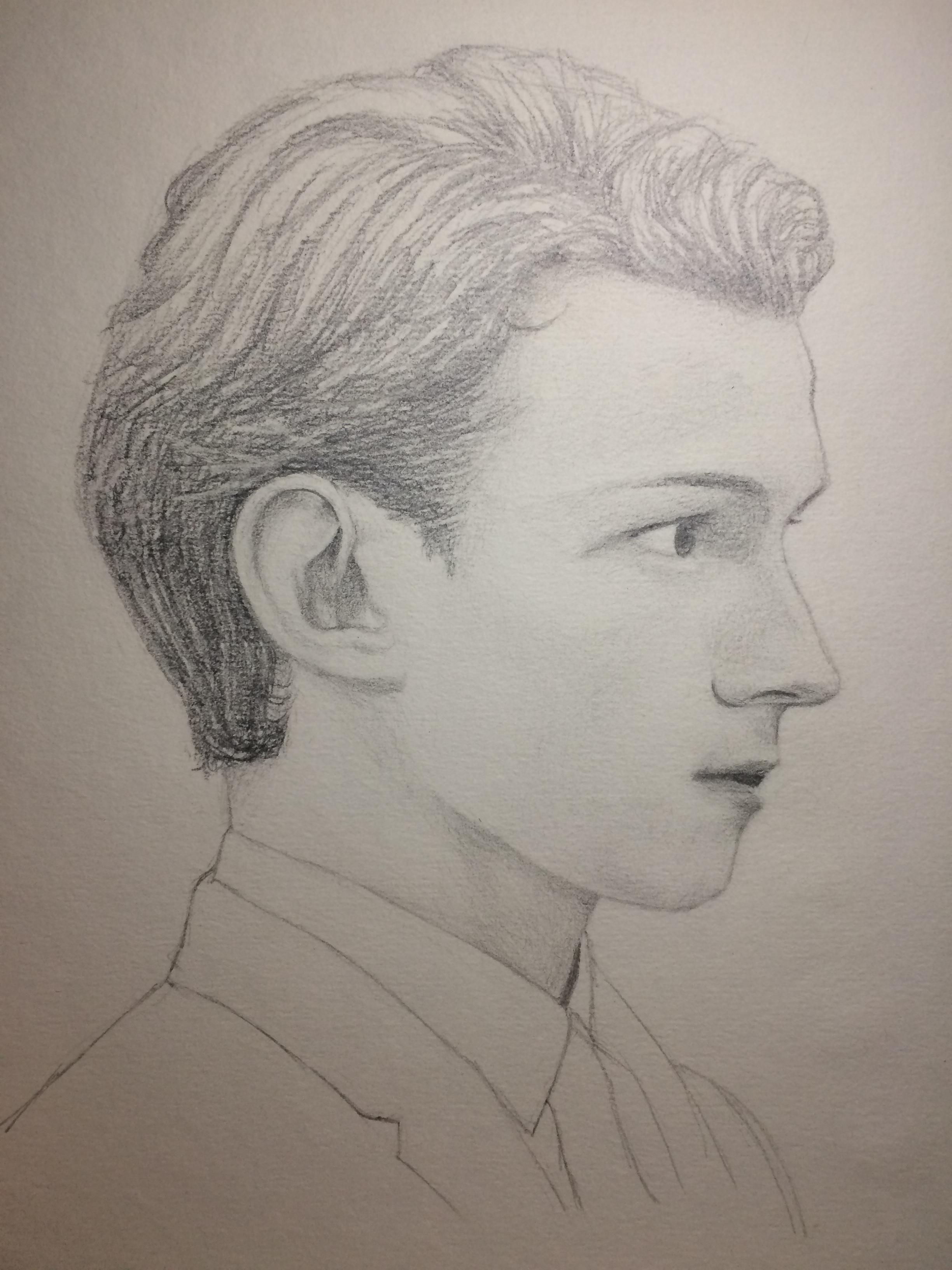 Tom Holland Drawing