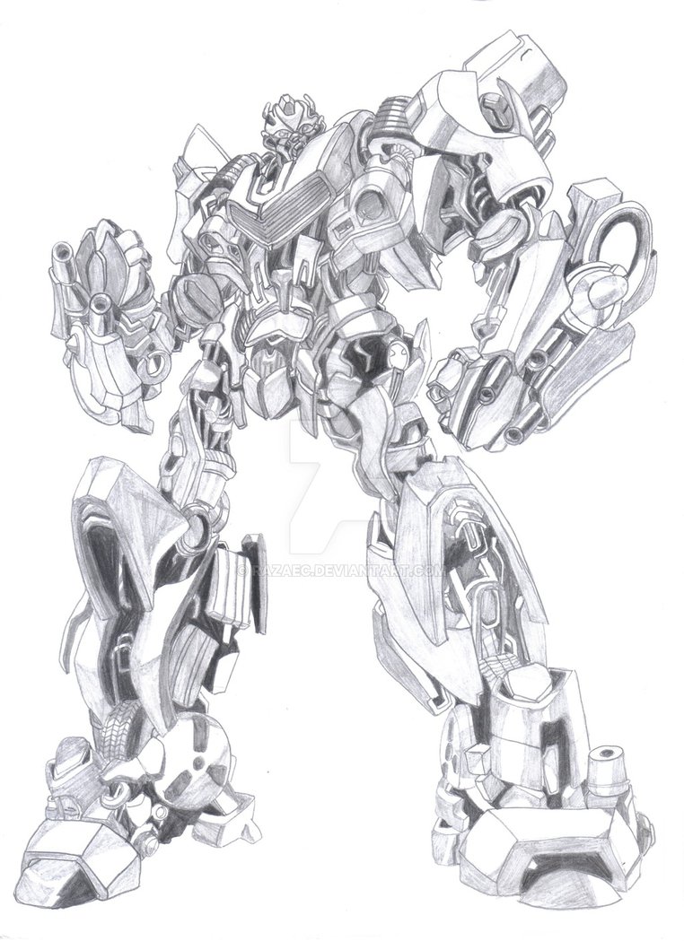 Transformers Bumblebee Drawing Image