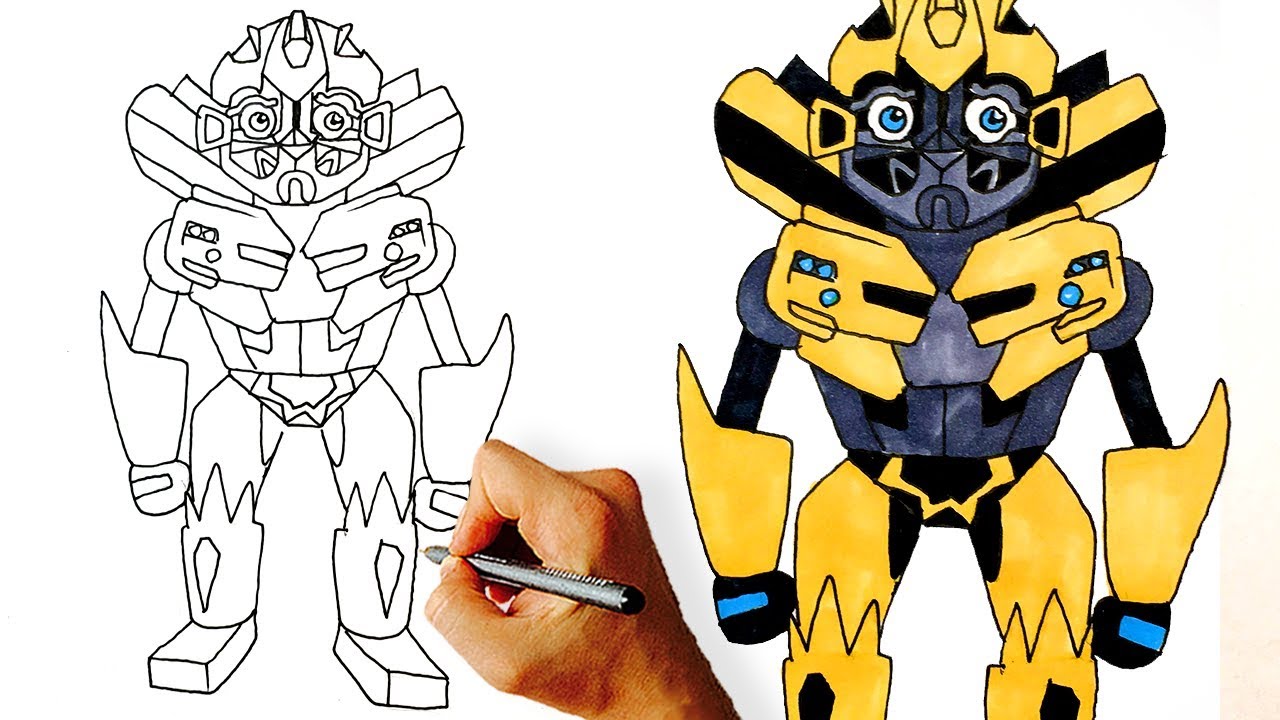 Transformers Bumblebee Drawing Sketch