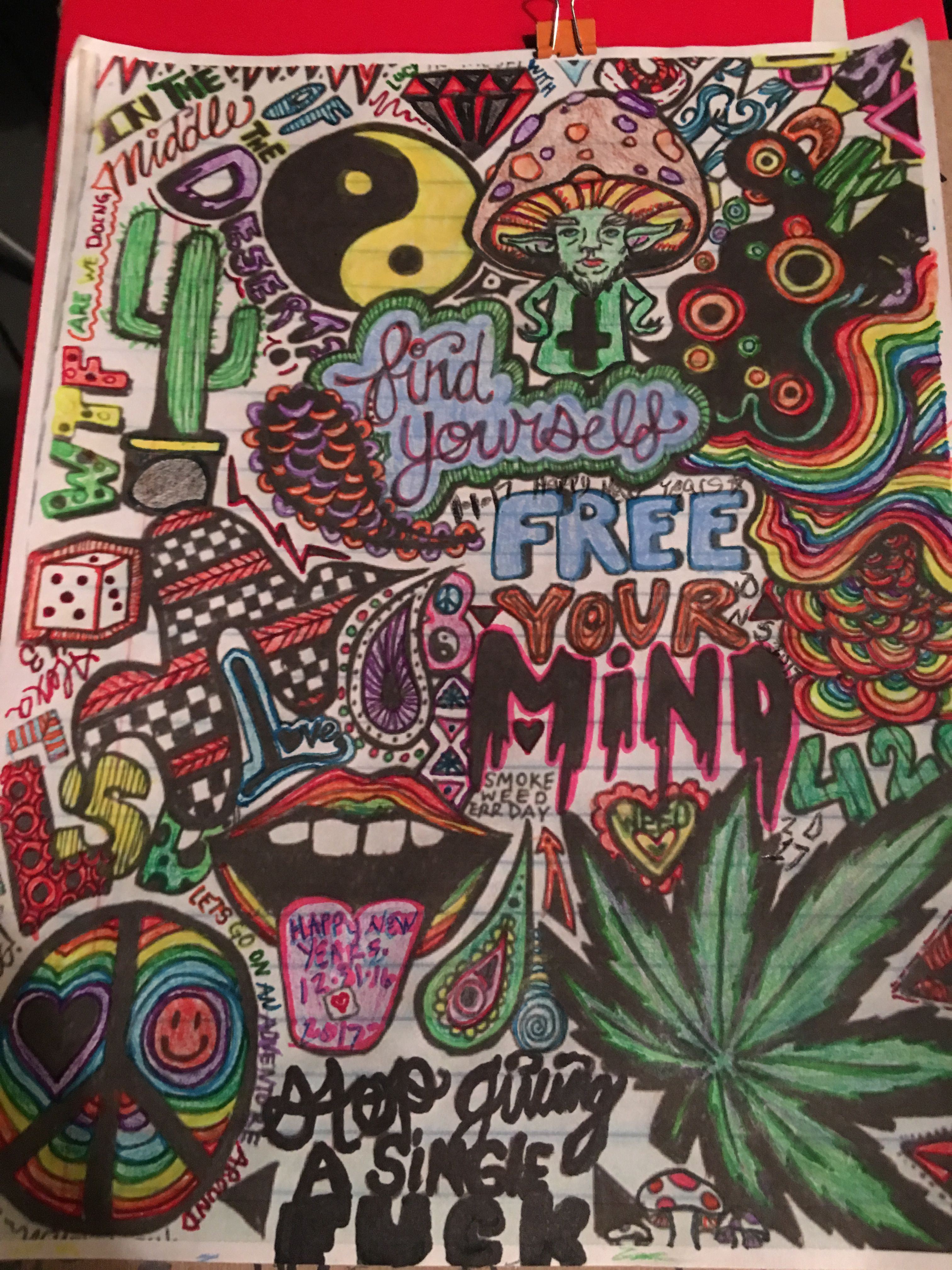 Trippy Drawing Pic