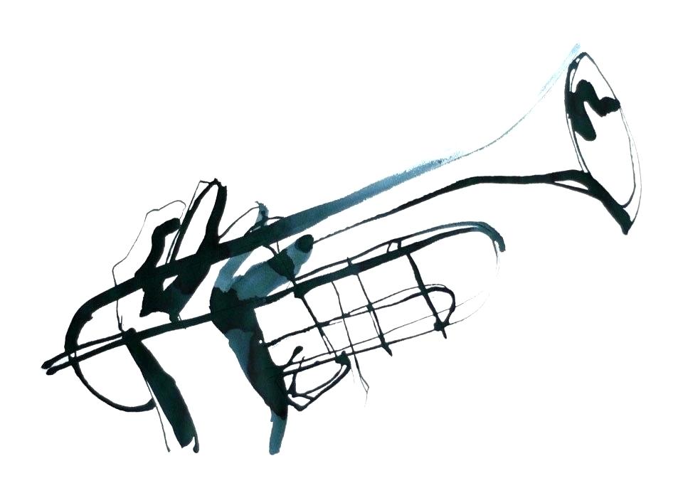 Trumpet Drawing Pic