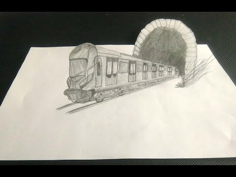 Tunnel Drawing High-Quality