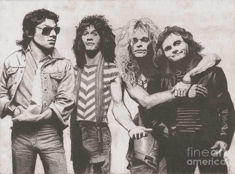 Van Halen Drawing Amazing