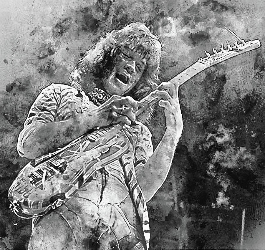 Van Halen Drawing Beautiful Image