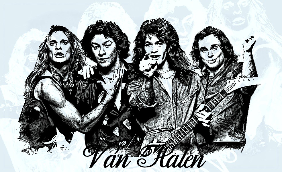 Van Halen Drawing Best