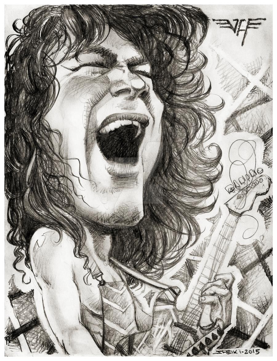 Van Halen Drawing Creative Art