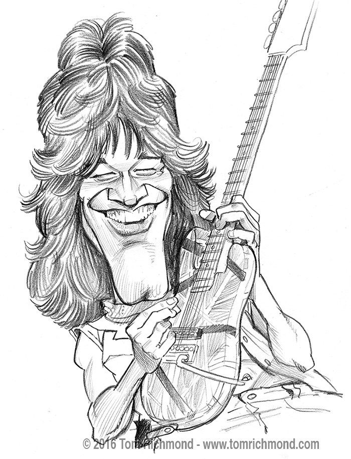 Van Halen Drawing Photo