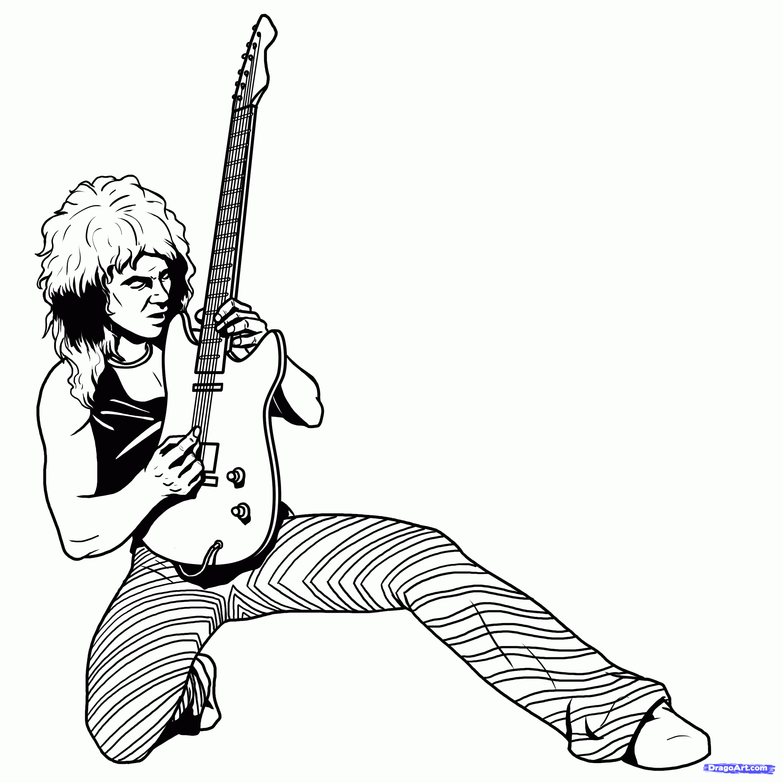 Van Halen Drawing Picture